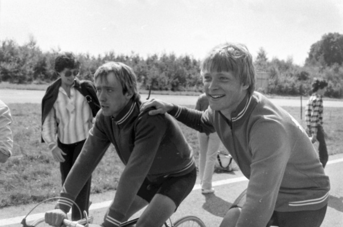 Wilmann og Hans Petter Ødegaard i 1979