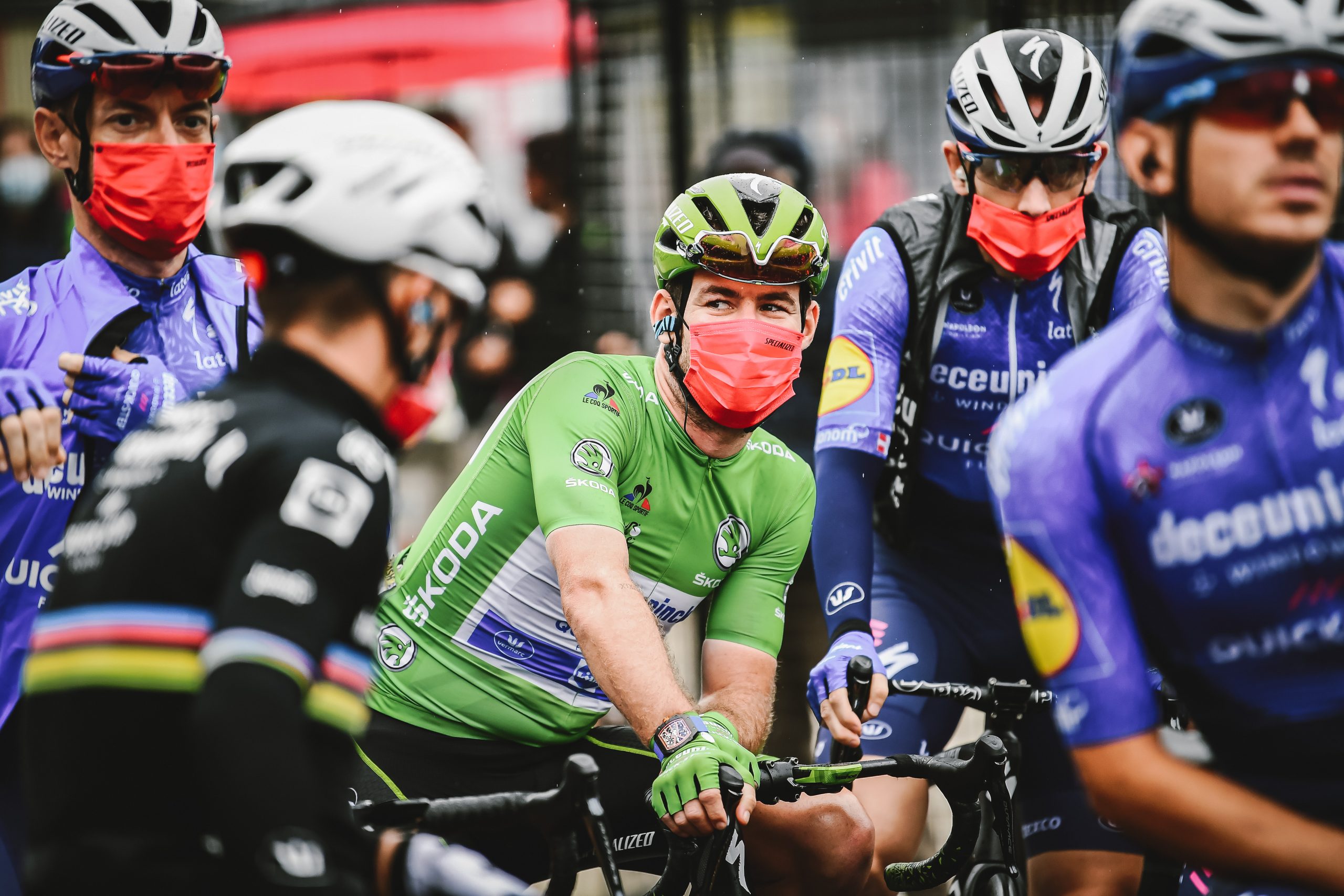 Cavendish og Grøndahl Jansen så vidt videre i Tour de France etter tidsdrama